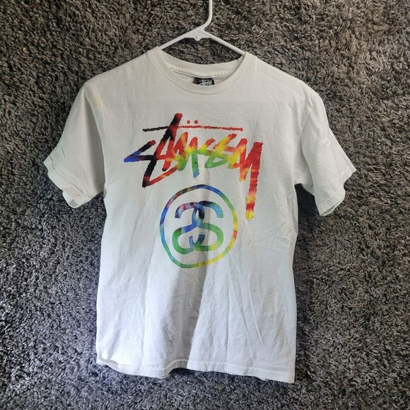Stussy Other - Stussy Sz Small logo T Shirt from the‎ early 2000s Has Stain On Shoulder Pls See